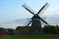 ...und eine Windmühle