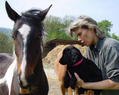 Kim mit Pferd