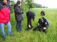 ... und schon geht's los zum 2. Ausflug in die Wildnis!