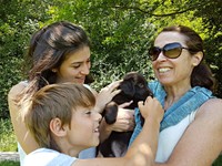 auch Lieve und ihre Kinder lernen endlich ihre Roxy Jo kennen!